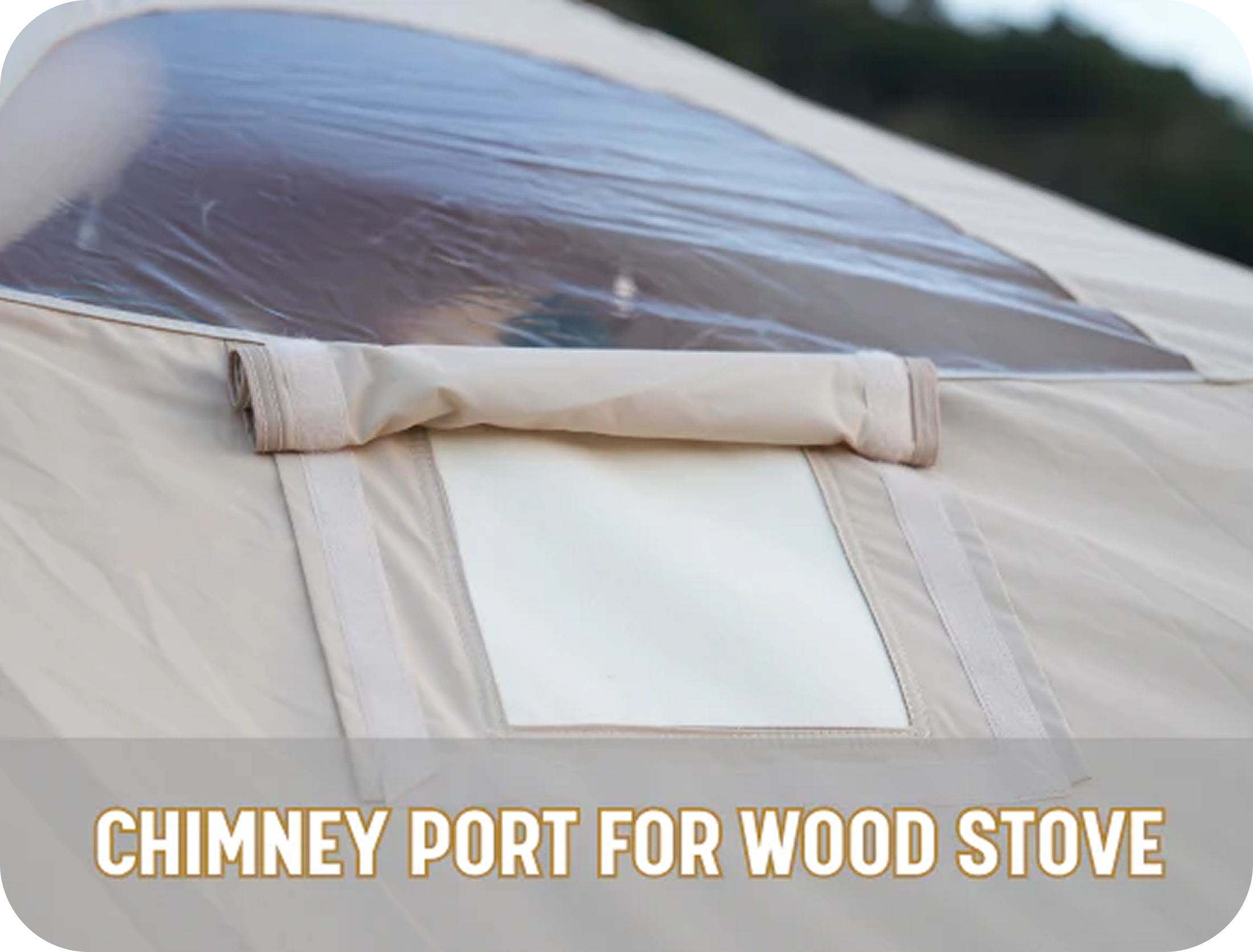 Chimney Port For Wood Stove