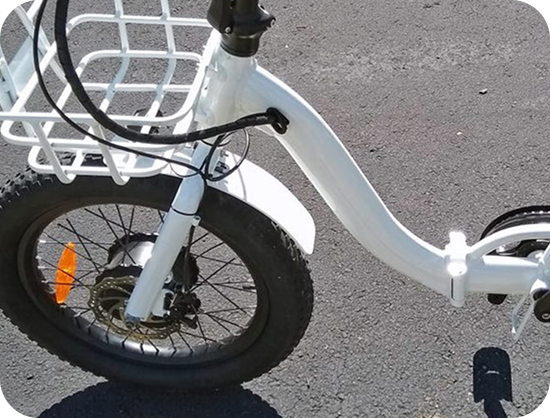 500W Front-Mounted Motor