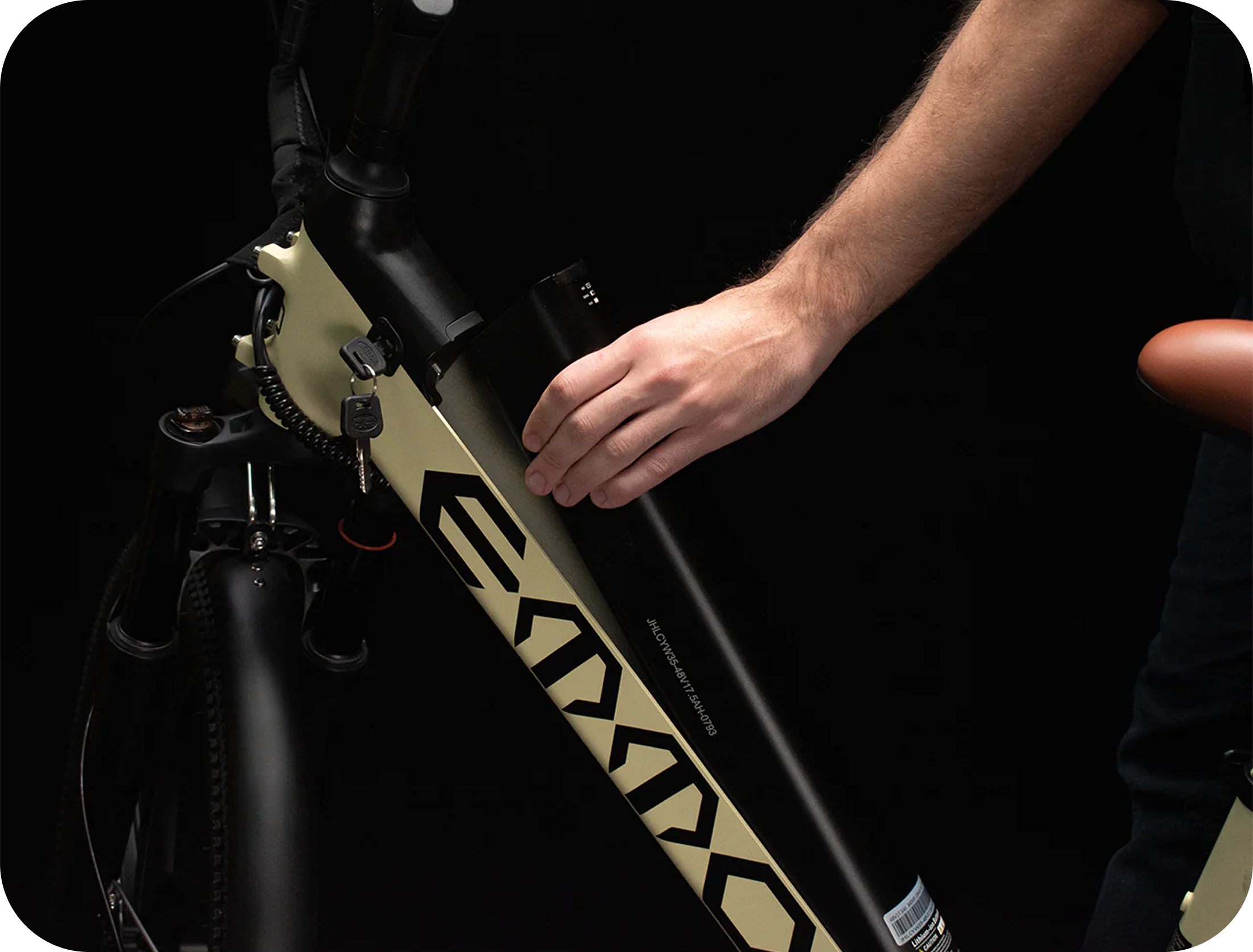 Removable In-Frame Battery