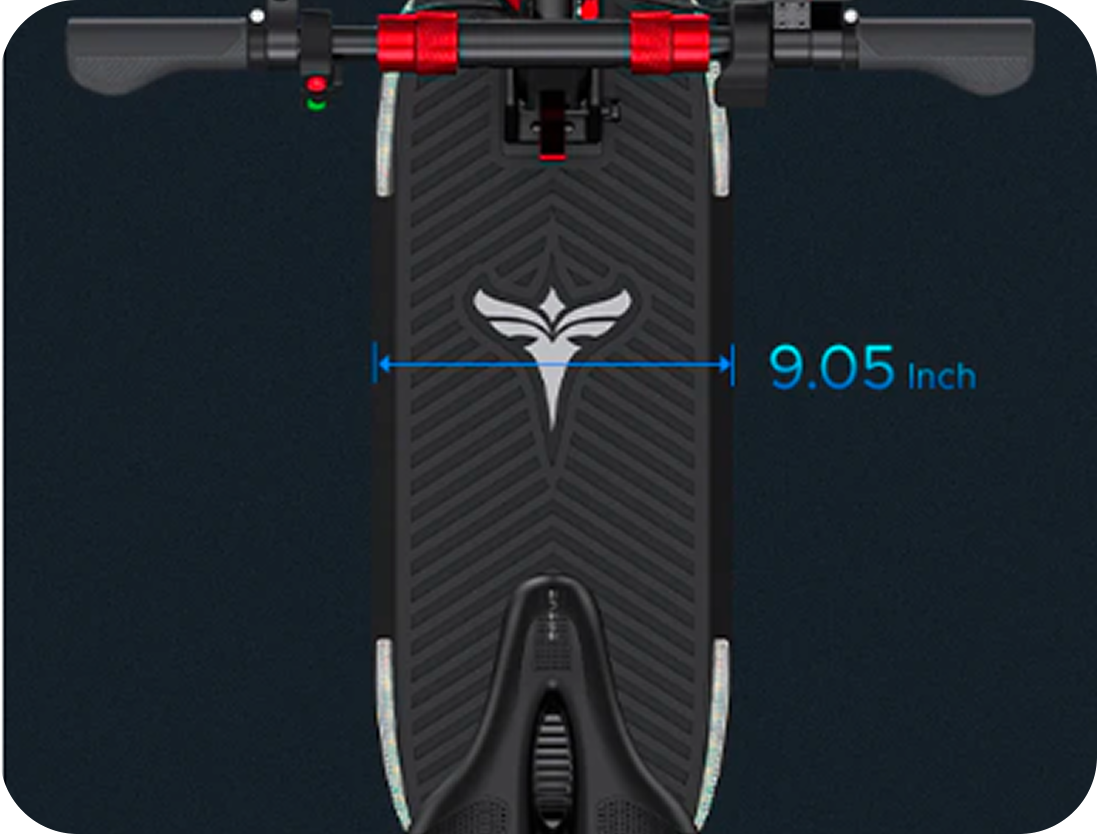 9.05 Inch Wide Deck