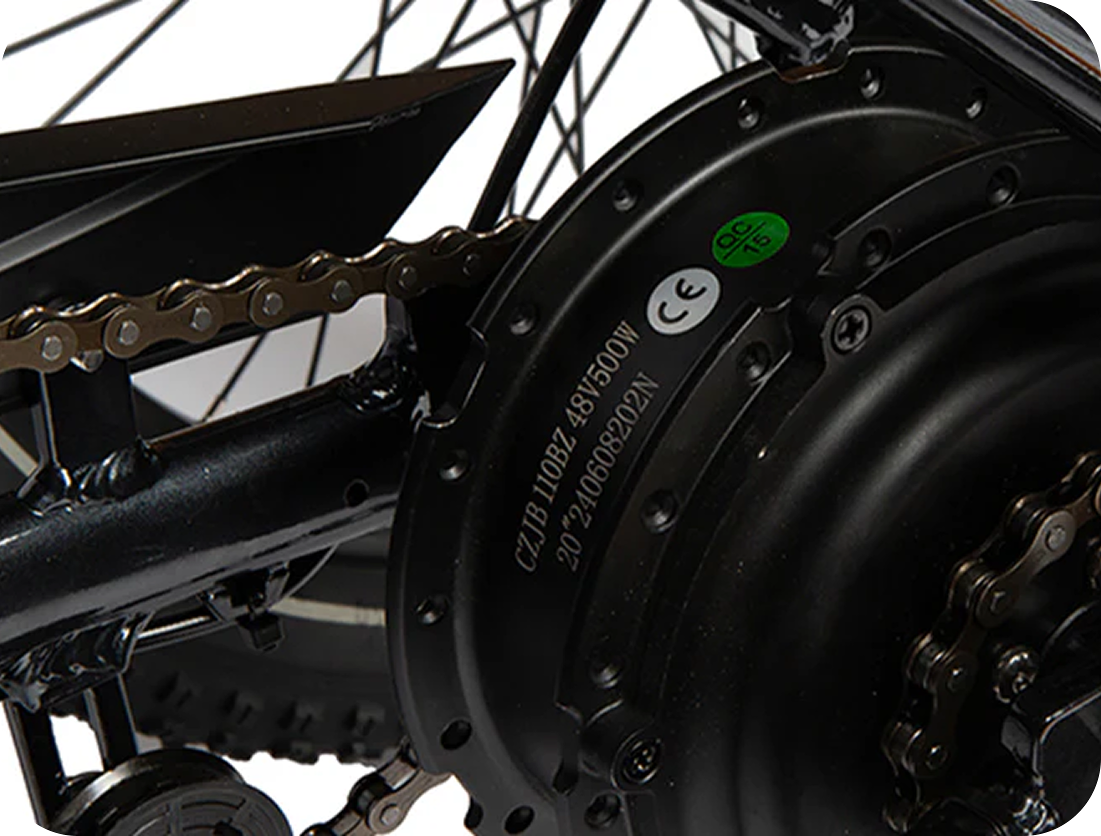 Rear-Drive 500W Motor