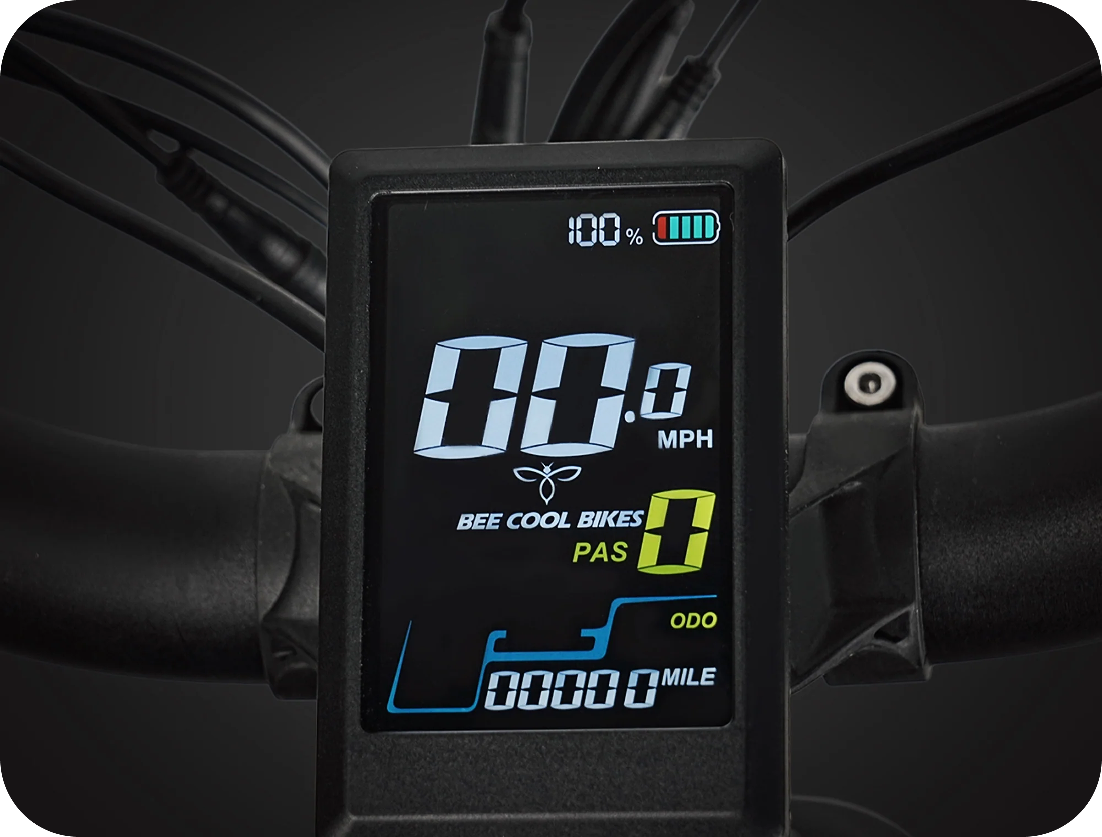Clear Display With USB Port