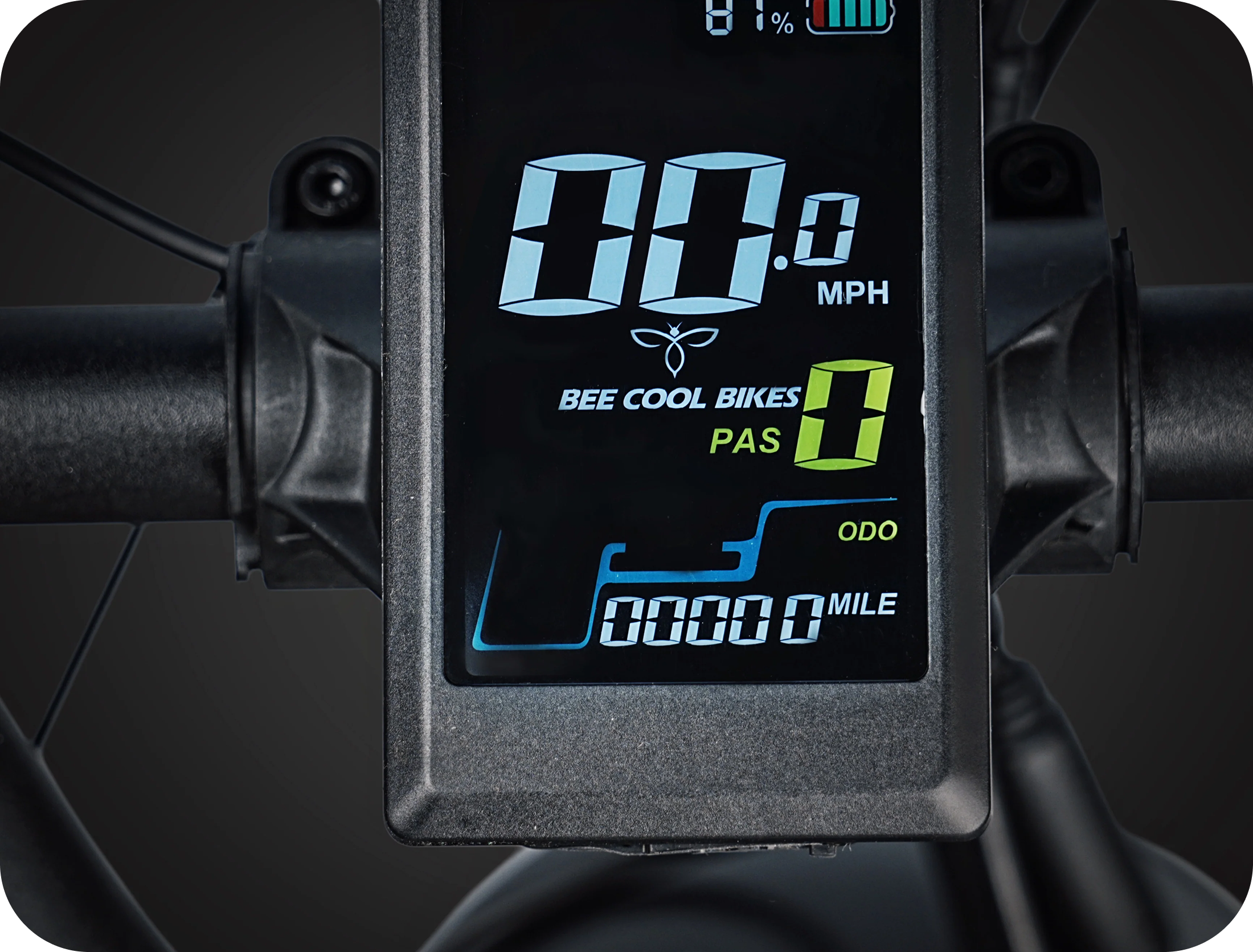 Clear Display With USB Port