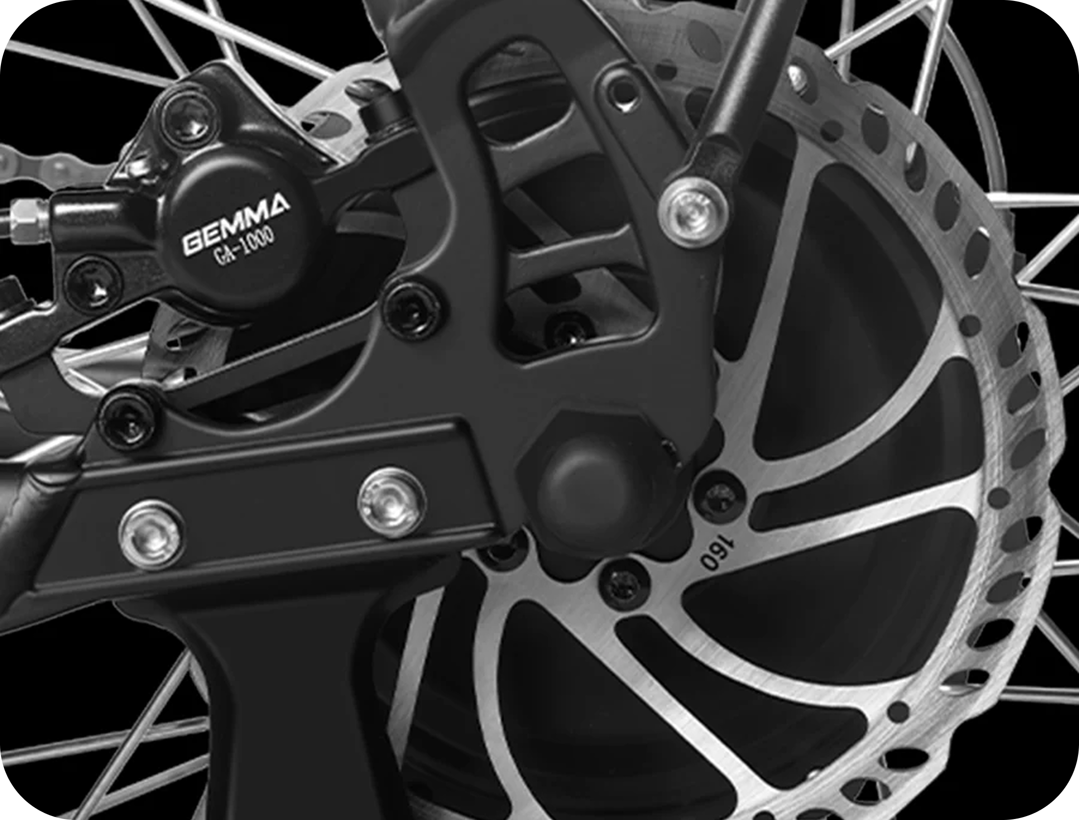 UPGRADED HYDRAULIC BRAKES