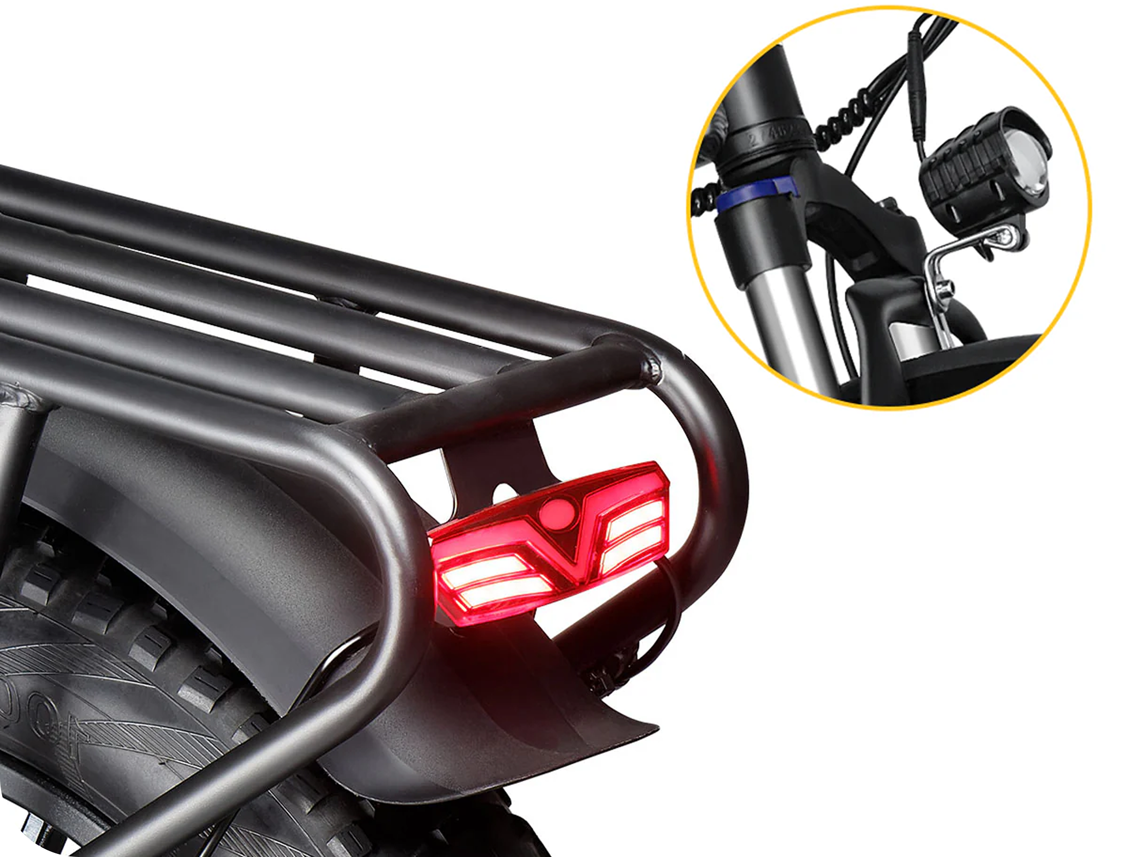 Integrated Headlight & Taillights