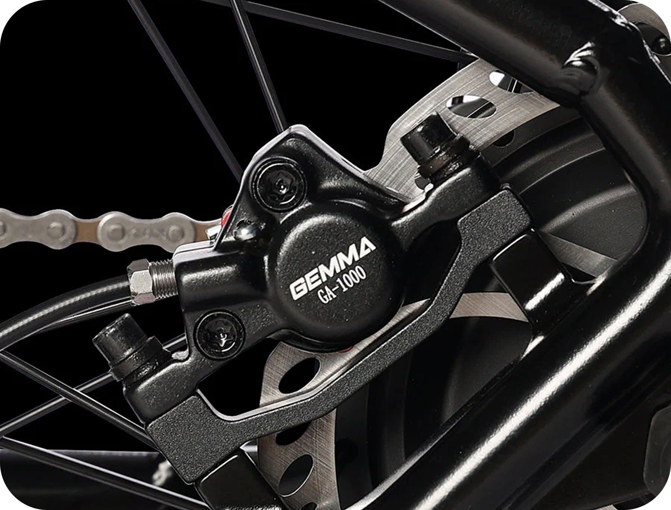 UPGRADED HYDRAULIC BRAKES