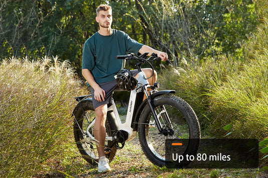 HAOQI Eagle Long Range Electric Bicycle - Stylish, Powerful, and Reliable