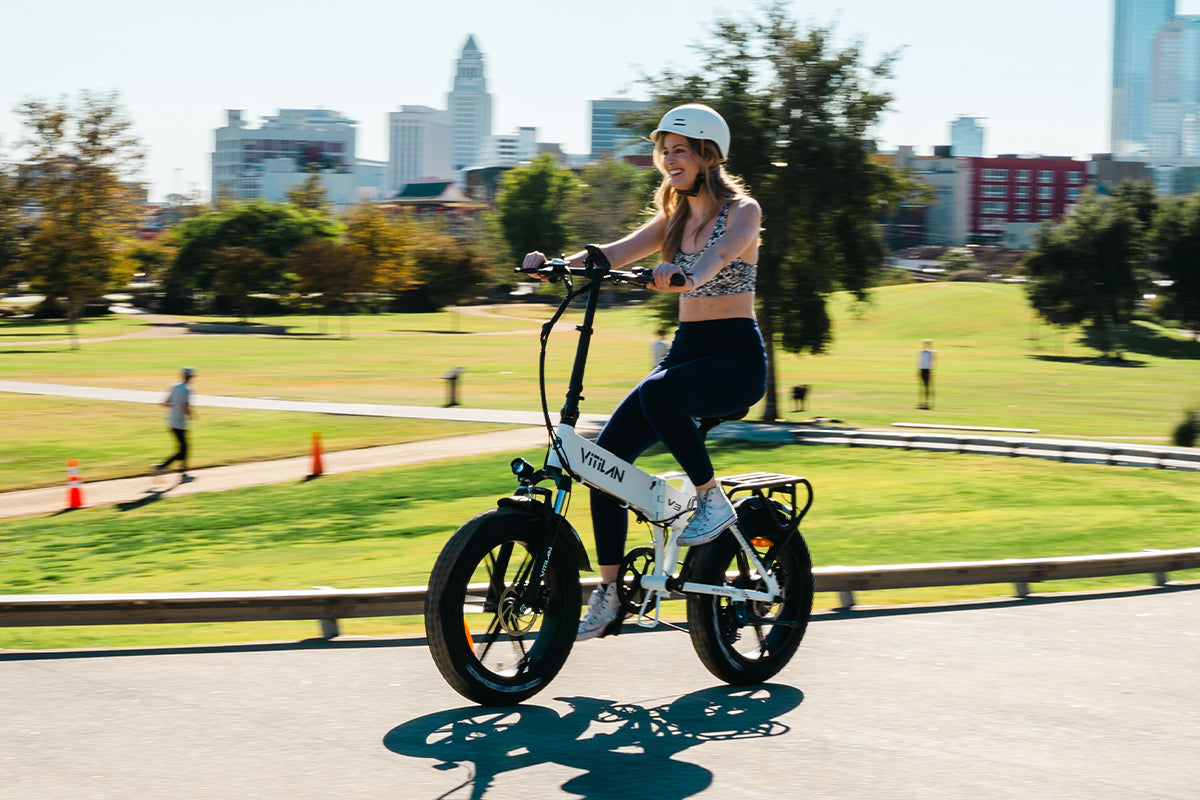Electric V3 Folding Fat Tires Bike