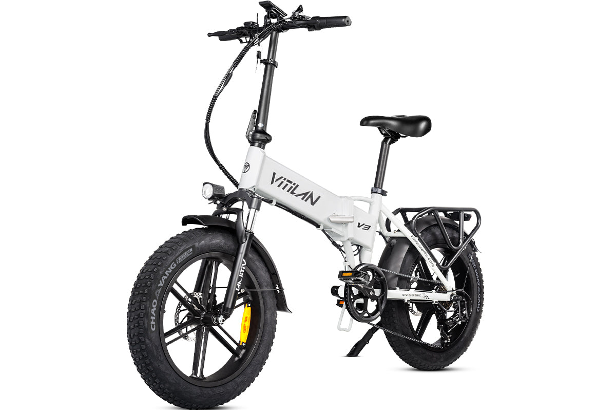 Electric V3 Folding Fat Tires Bike