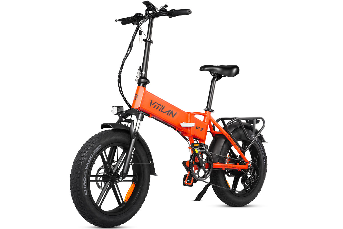 Electric V3 Folding Fat Tires Bike