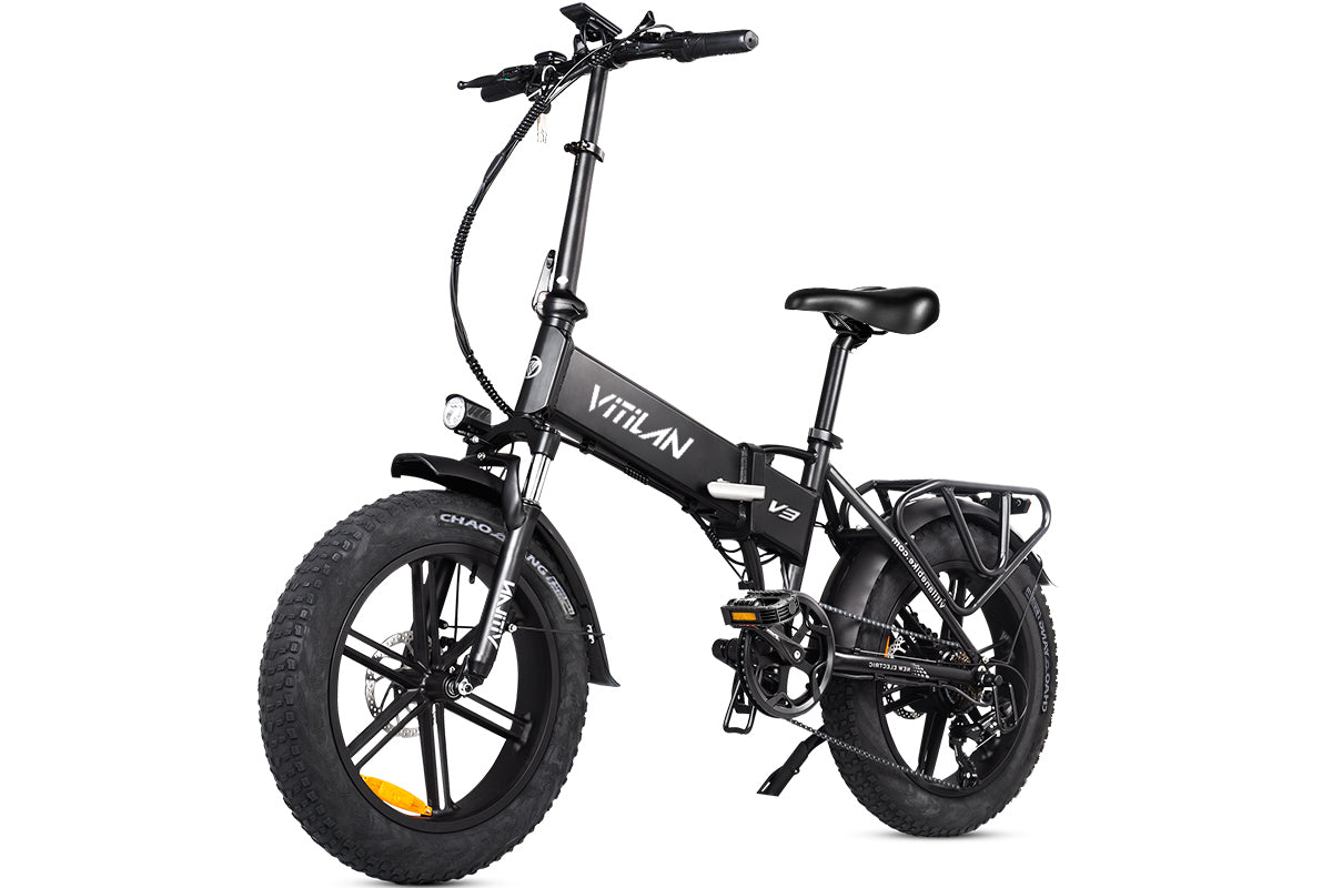 Electric V3 Folding Fat Tires Bike