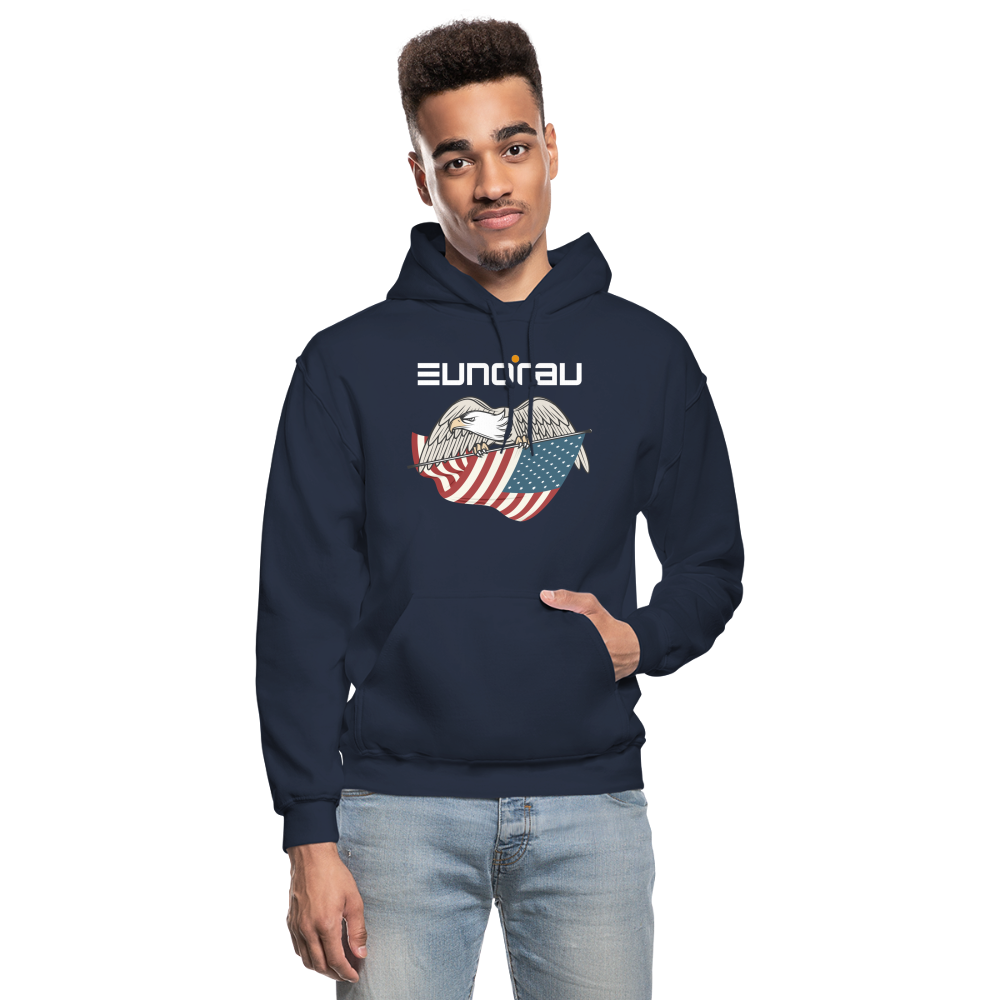Gildan Navy Hoodie