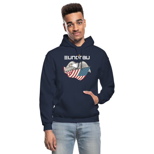 Gildan Navy Hoodie