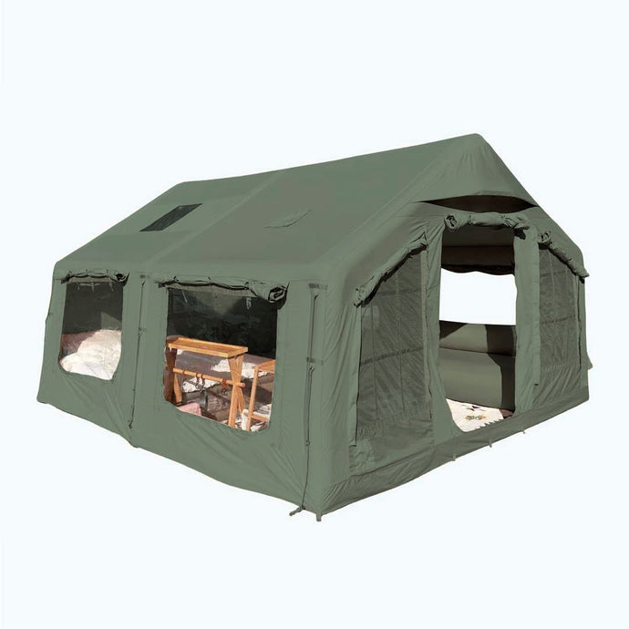 Premium Koala 5 Khaki Inflatable Tent for 2-8 People