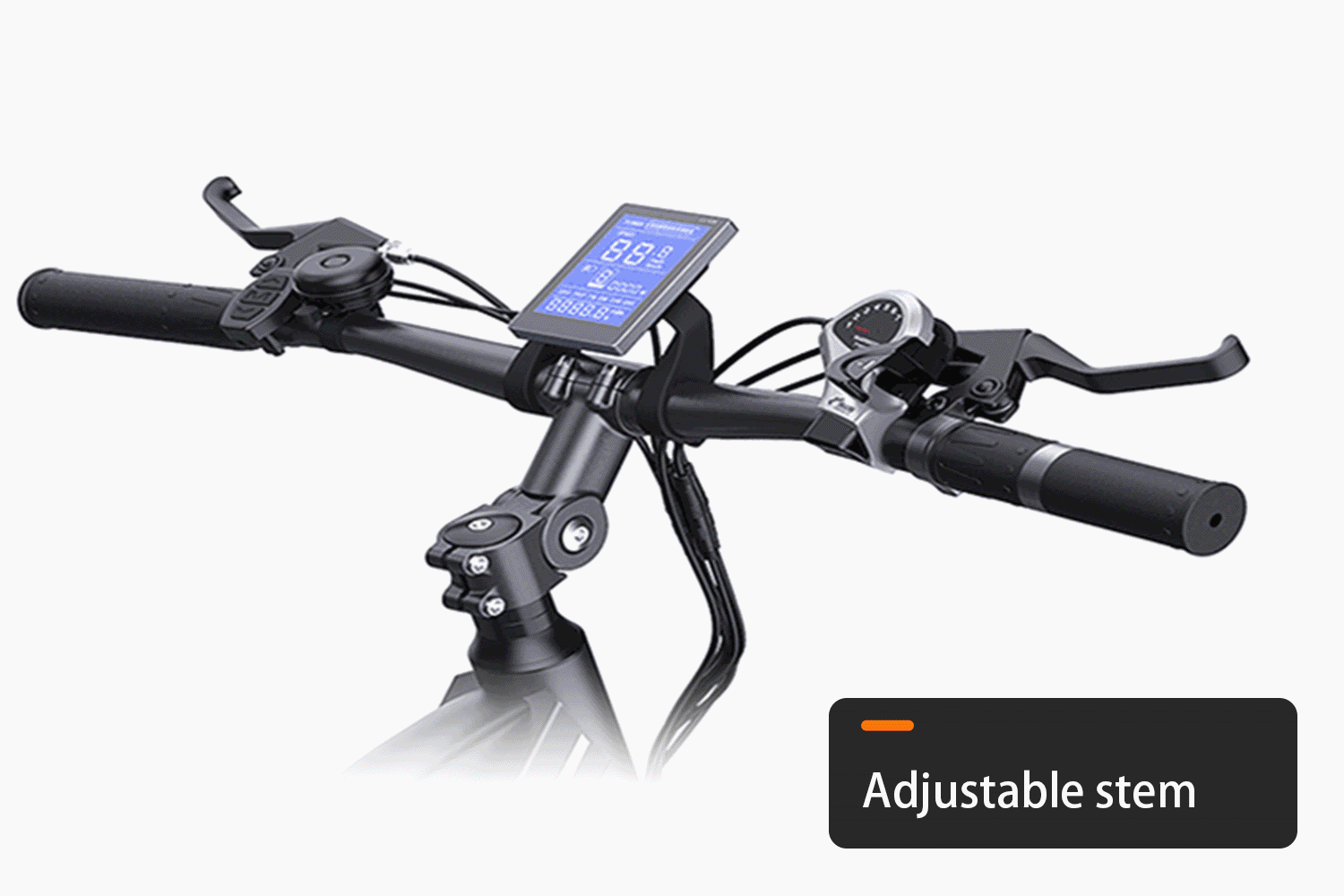 Electric Pro White Leopard Bike