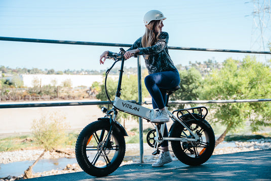 Electric V3 Folding Fat Tires Bike