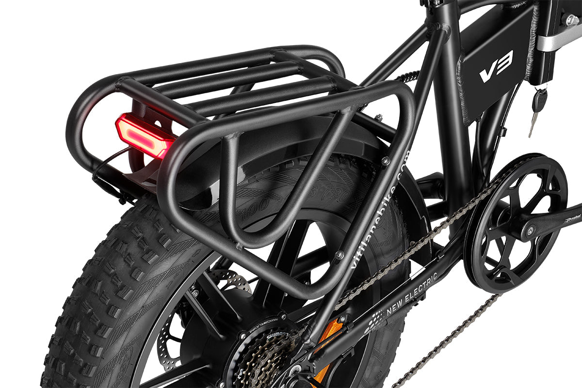 Electric V3 Folding Fat Tires Bike