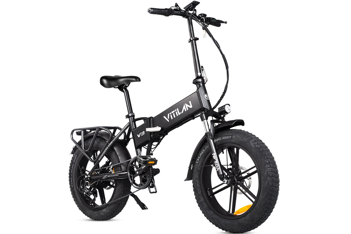 Electric V3 Folding Fat Tires Bike