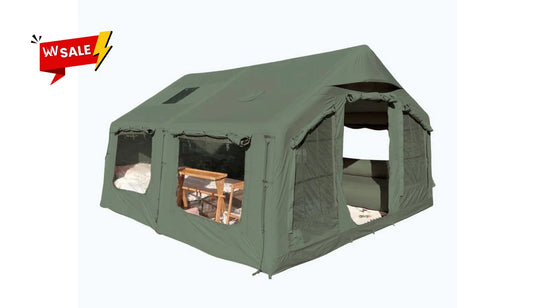 Coody | RBM Inflatable tent Koala 5 Forest green