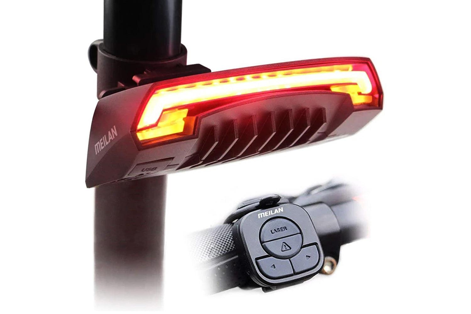 Smart Bike Tail Light with Wireless Remote Control